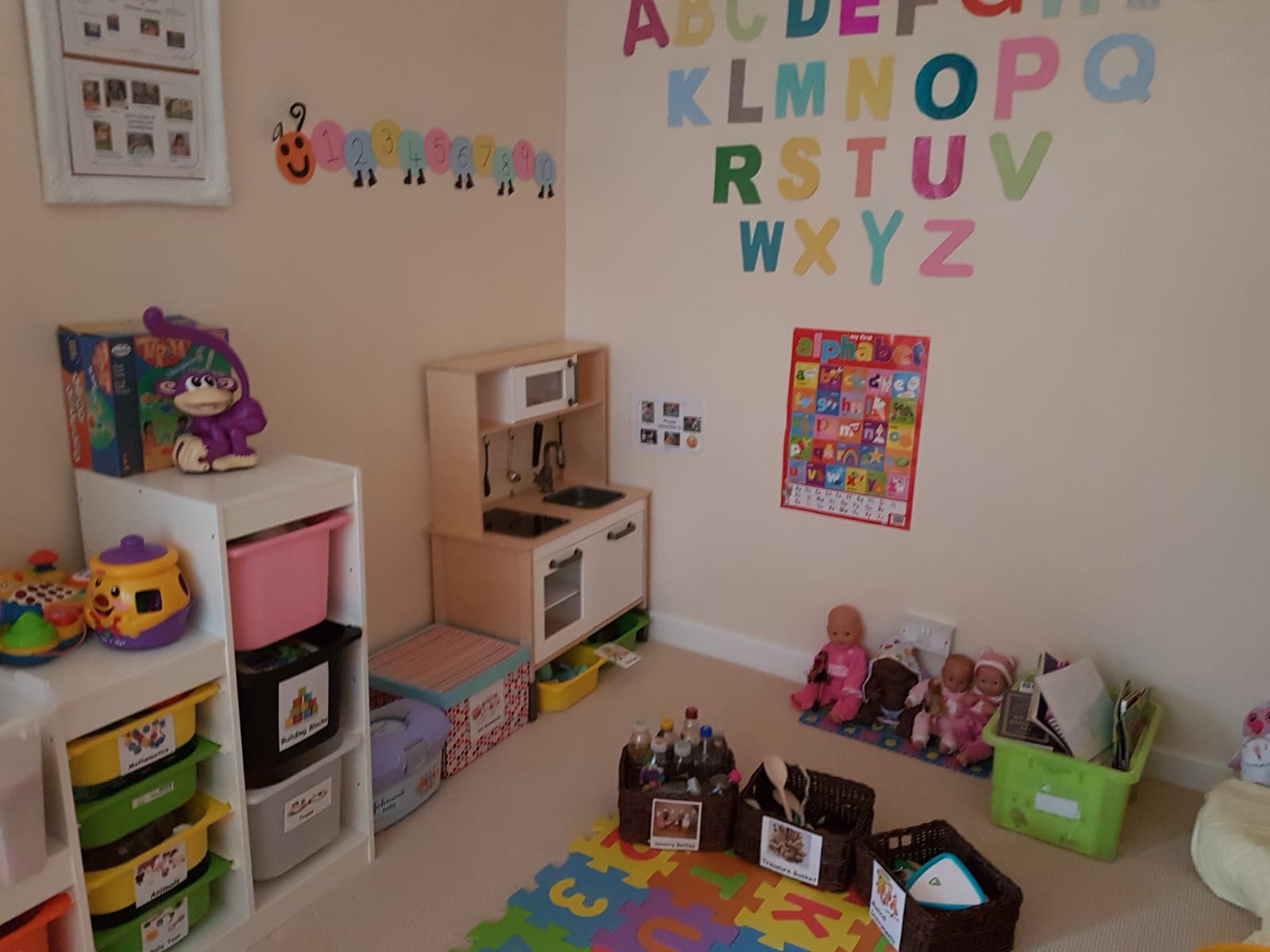 Picture of childs playroom located with the businesses premises
